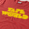 Tape World T-Shirt Detail Red