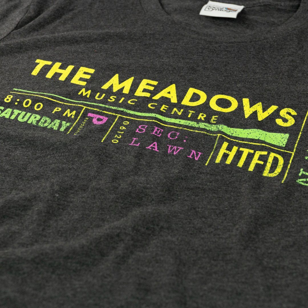 The Meadows Hartford T-Shirt Detail Dark Gray