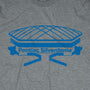 The Pontiac Silverdome Michigan Detroit T-Shirt Graphic Gray