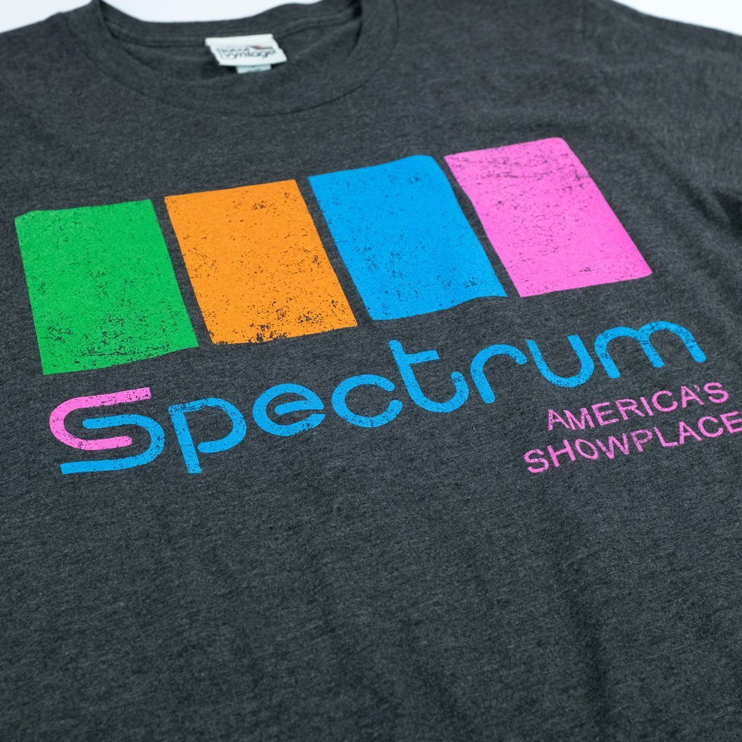 The Spectrum Philadelphia T-Shirt Detail Dark Gray