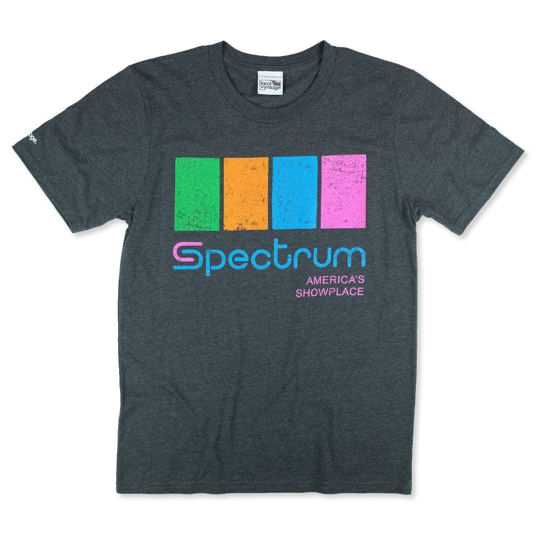 The Spectrum Philadelphia T-Shirt Front Dark Gray