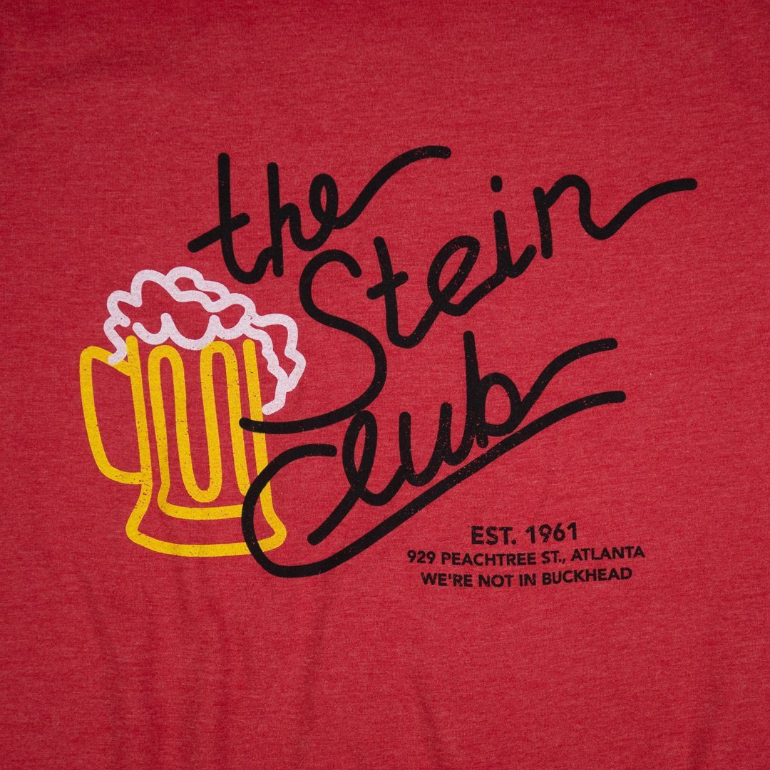 The Stein Club Atlanta T-Shirt Graphic Red