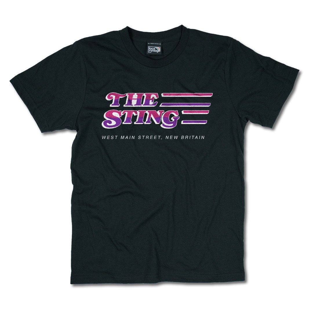 The Sting New Britain T-Shirt Front Black