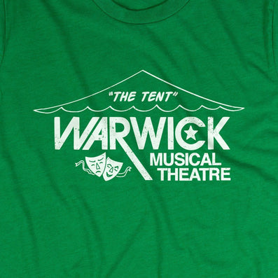 Warwick Musical Theatre The Tent T-Shirt Graphic Green