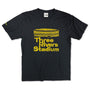 Three Rivers Stadium Pittsburgh T-Shirt Front Black