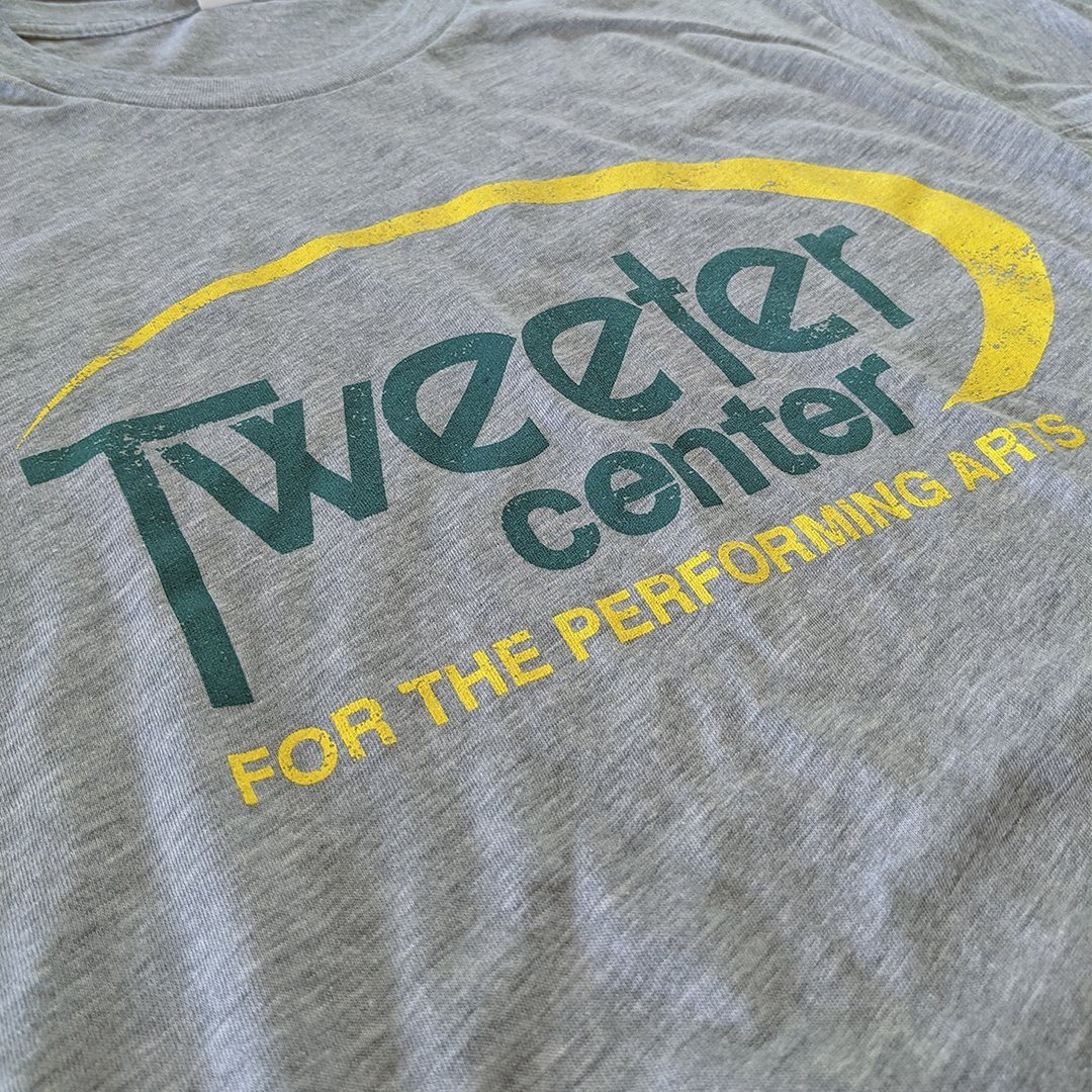 Tweeter Center T-Shirt Detail Light Gray