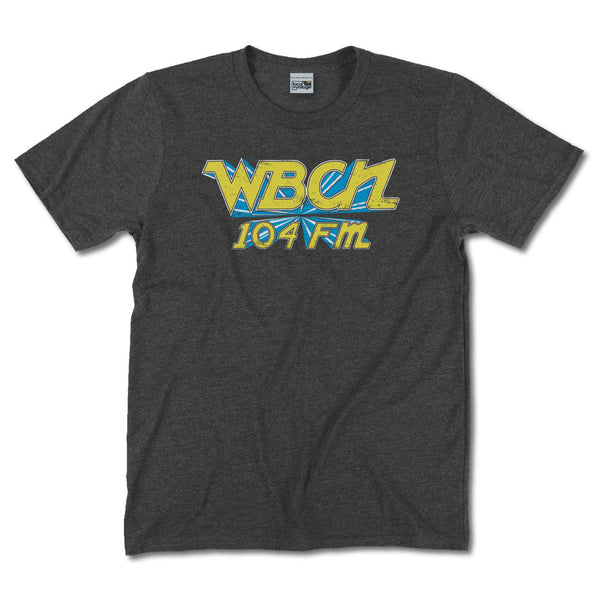 WBCN Boston T-Shirt Front Dark Gray