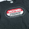 Westboro Speedway Massachusetts T-Shirt Detail Dark Gray
