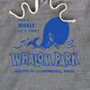Whalom Park Hoodie Graphic Gray