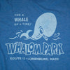 Whalom Park Massachusetts T-Shirt Graphic Royal Blue