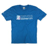 Zayre Shoppers' City T-Shirt Front Bright Blue